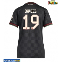 Bayern Munich Alphonso Davies #19 3rd trikot Frauen 2025-26 Kurzarm